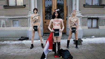 Femen protestieren